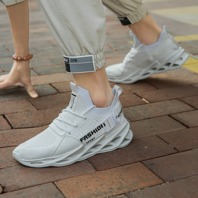 Damen Sneaker Sportlich Elastisch Weich