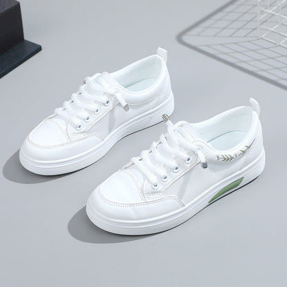 Damen Sneaker Sportschuhe Atmungsaktiv Weich