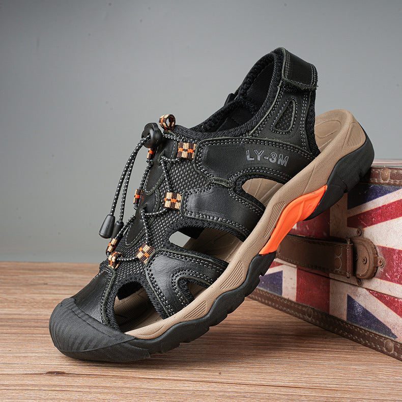 Damen Trekking-Sandalen Sportlich Rutschfest Schnellschnürsystem