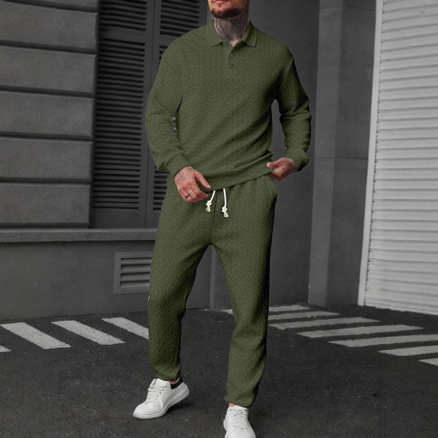 Herren Sport Outfit Funktionsshirt Modern Stadtstyle - BerlinGlamour