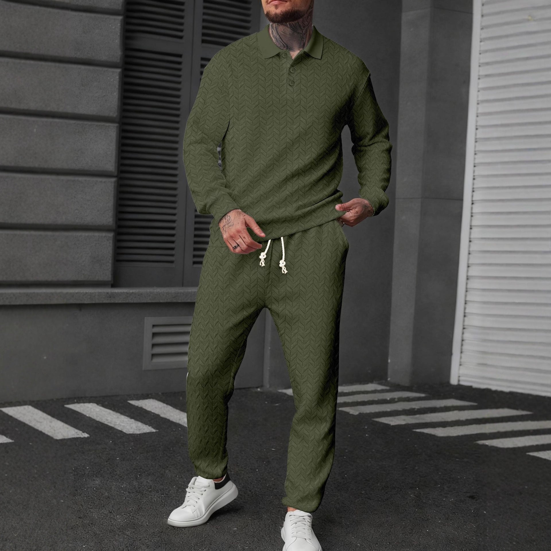 Herren Sport Outfit Funktionsshirt Modern Stadtstyle - BerlinGlamour