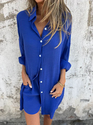 Damen Sommerbluse Leicht Luftig Sommer