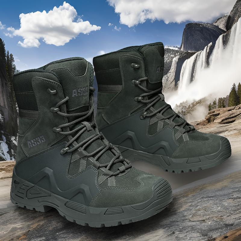 Herren Tactical Stiefel Robust Rutschfest Outdoor