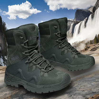 Herren Tactical Stiefel Robust Rutschfest Outdoor