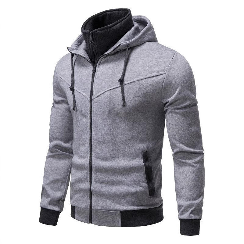Herren Sportpullover Kapuzenpulli Hochwertig Reißverschluss