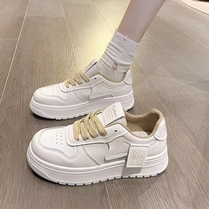 Damen Plateau Sneaker Hoch Bequem Atmungsaktiv