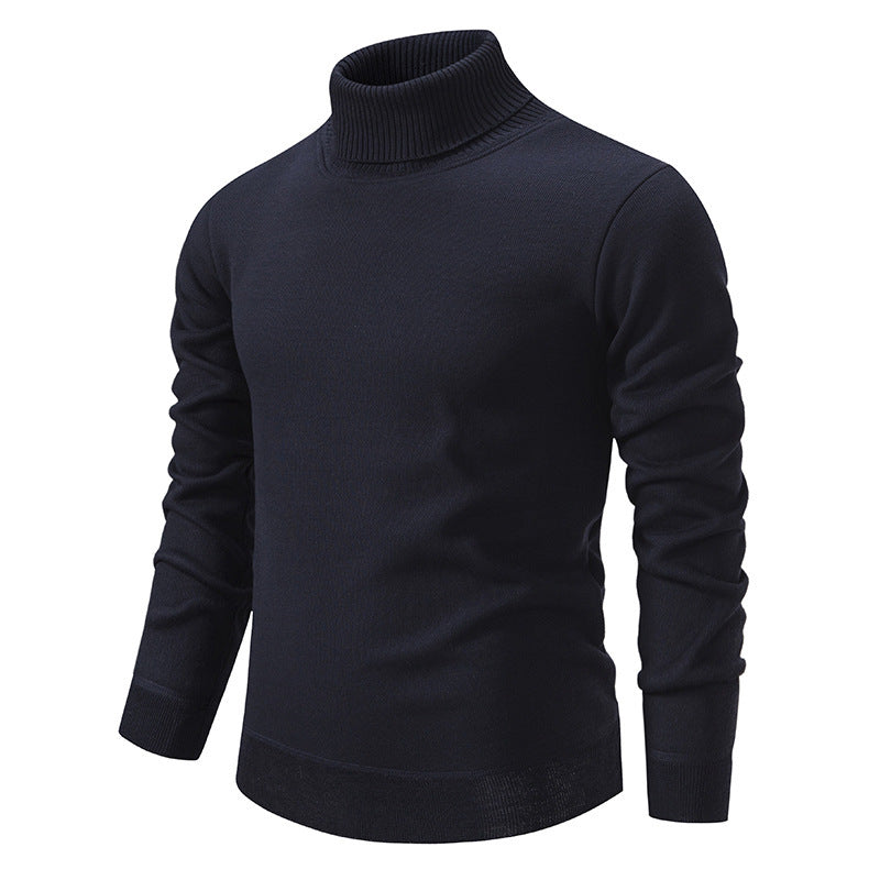 Ein stylischer Herren Rollkragenpullover aus hochwertiger Baumwolle BerlinGlamour.