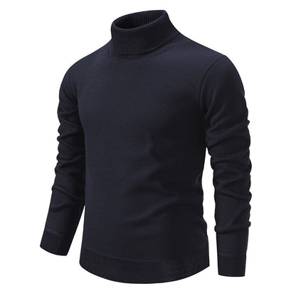 Ein stylischer Herren Rollkragenpullover aus hochwertiger Baumwolle BerlinGlamour.