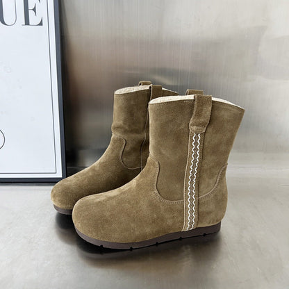 Damen Winterstiefel Weich Warm Kuschelig Schnee - BerlinGlamour