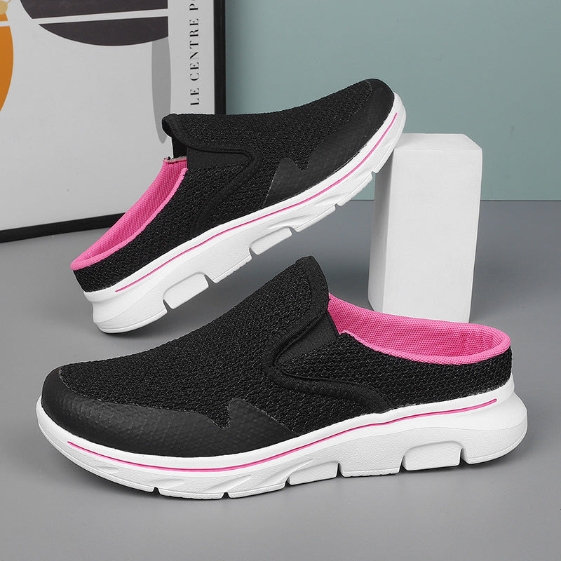 Damen Clogs Bequem atmungsaktiv Mesh Schnell trocknend