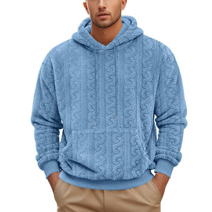 Herren Kapuzenpullover Flauschig Warm - BerlinGlamour