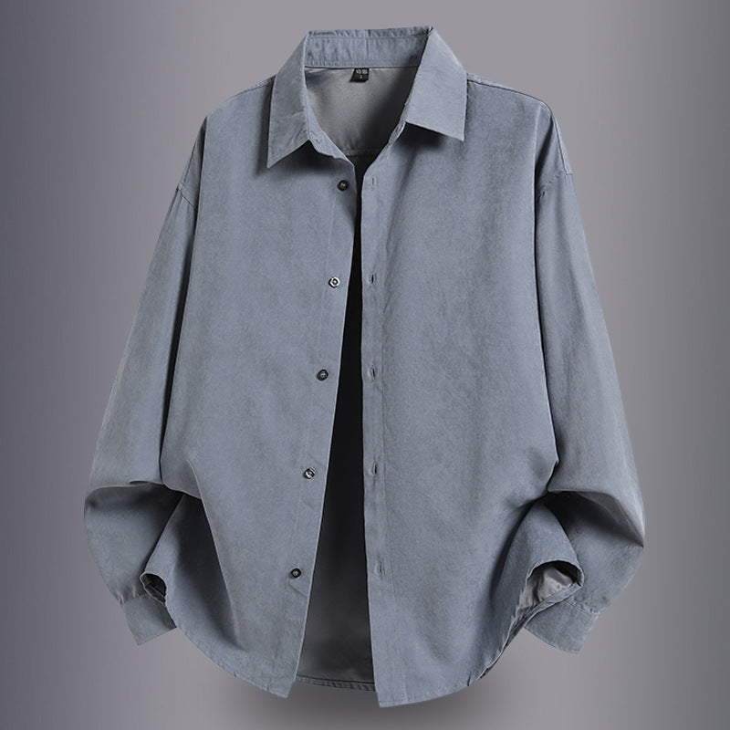 Herren Overshirt Leicht Baumwolle Bequem Schnitt - BerlinGlamour