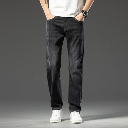 Bequeme Herren Jeans Denim mit tiefen Taschen Lässig
