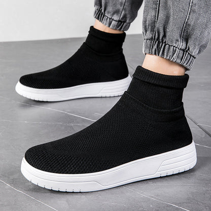 Damen Sport Sneaker Laufschuhe Knöchelschutz Rutschfest