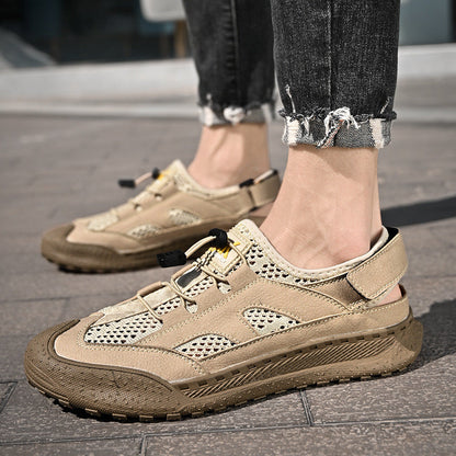 Damen Outdoor-Sandalen Atmungsaktiv mit Verstellriemen Rutschfest