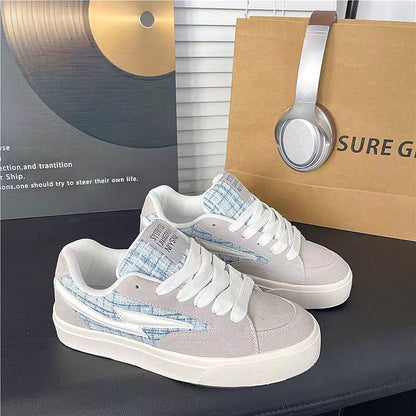 Damen Sneaker Retro Lässig Atmungsaktiv Mit Dämpfung