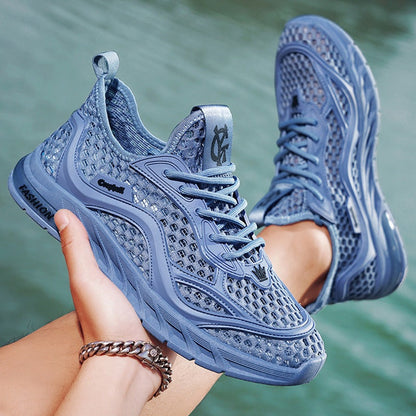 Damen Laufschuhe Sport Mesh Leicht mit Dämpfung