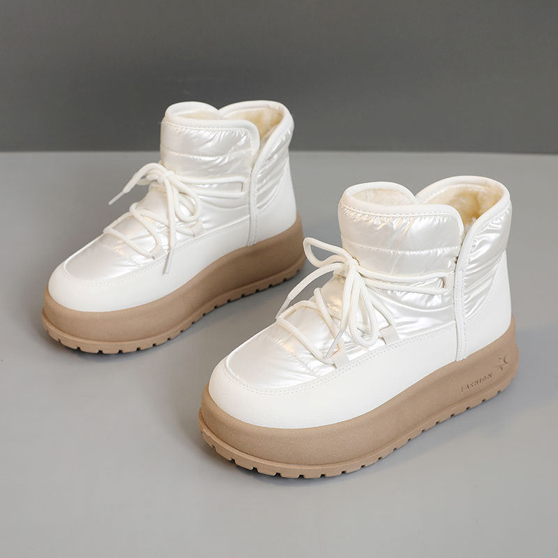 Warme Winterstiefel Damen Wasserdicht Isoliert