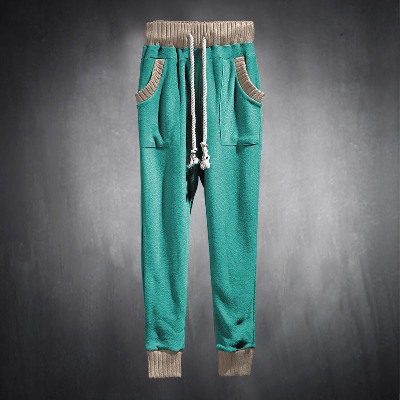 Bequeme Herren Jogginghose mit Taschen Elastisch