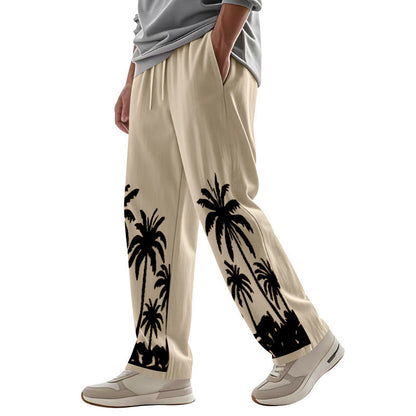 Herren Strandhose Bequem Sommerhose Leicht