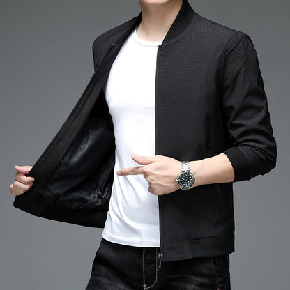 Herren Freizeitjacke Sportlich Leicht Elastisch