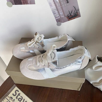 Damen Sneaker Bequem Flexibel Trendy Sport