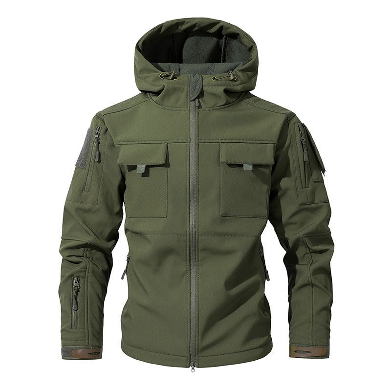 Herren Outdoor Funktionsjacke Wasserdicht Tactical - BerlinGlamour