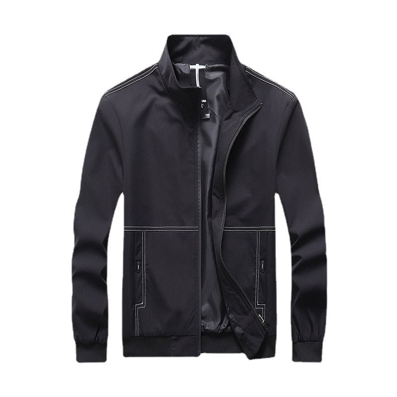 Herren Funktionsjacke Leicht Elastisch Wasserdicht