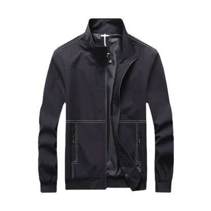 Herren Funktionsjacke Leicht Elastisch Wasserdicht
