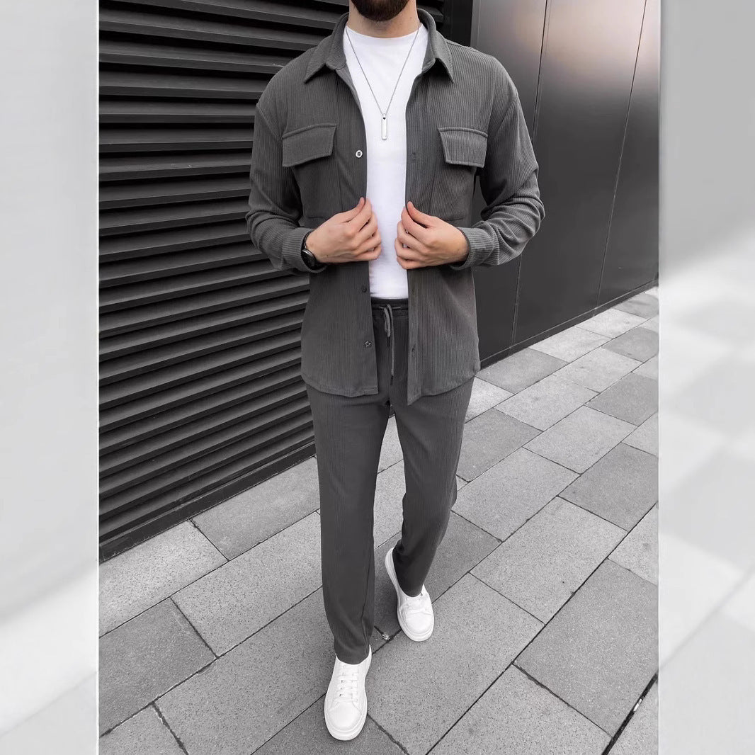 Herren Anzug Zweiteiler Modern Bequem Elegant