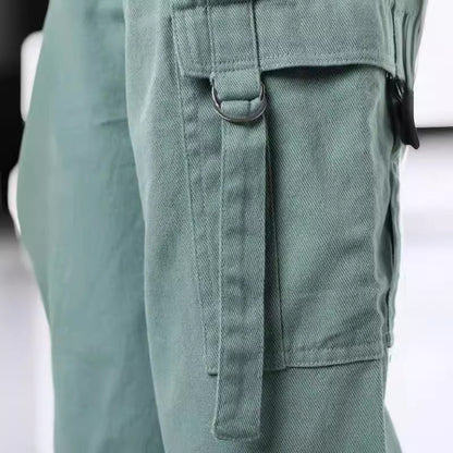 Damen Cargo-Hose Bequem Weite Passform Praktisch