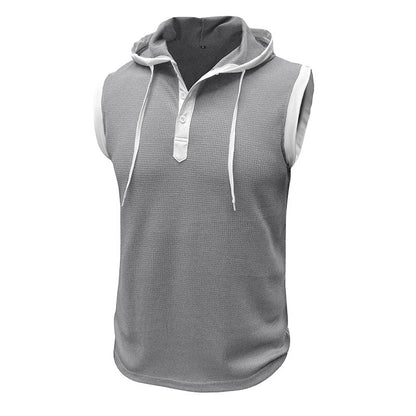 Herren Funktionsshirt Kurzarm Kapuze Sportlich