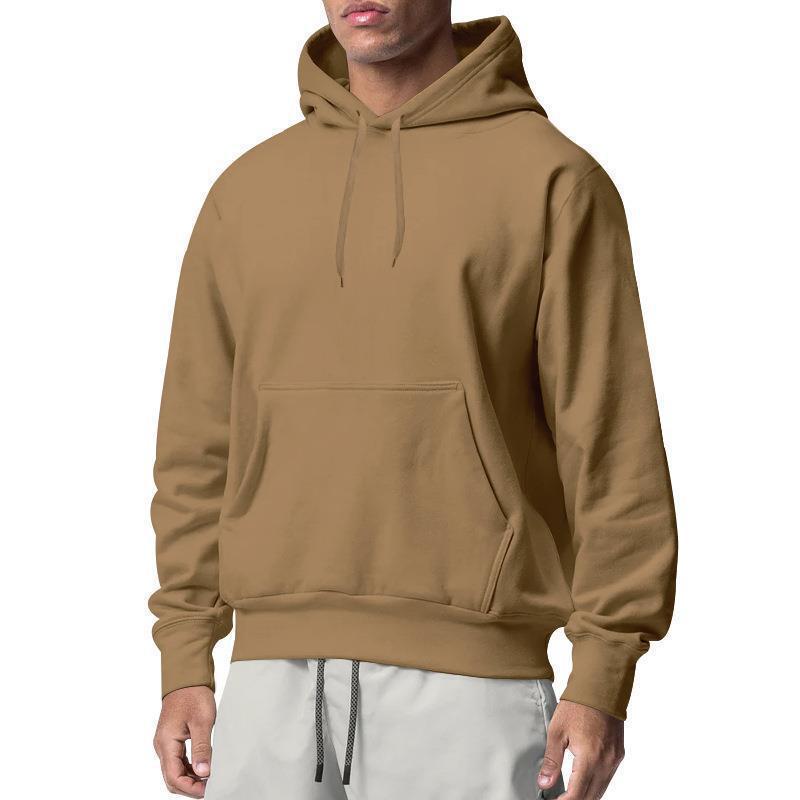 Herren Kapuzenpullover Klassisch Atmungsaktiv mit Kängurutasche