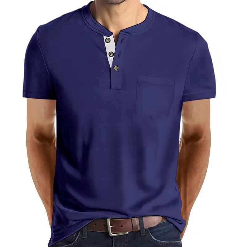 Herren Polohemd Kurzarm mit Brusttasche Modern