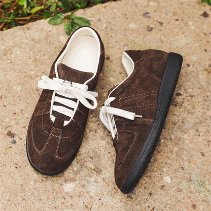 Damen Sneaker Bequem Wildleder Elegantes Design
