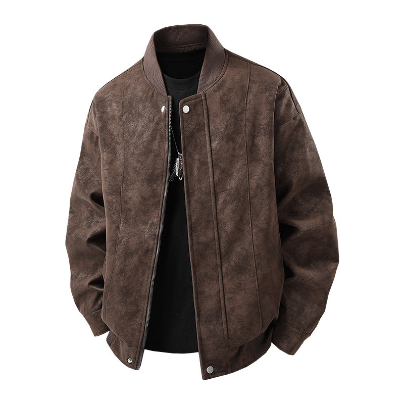 Herren Bomberjacke Weich Bequem Tragekomfort Casual