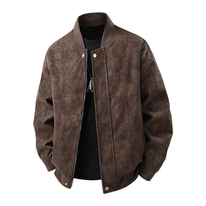 Herren Bomberjacke Weich Bequem Tragekomfort Casual