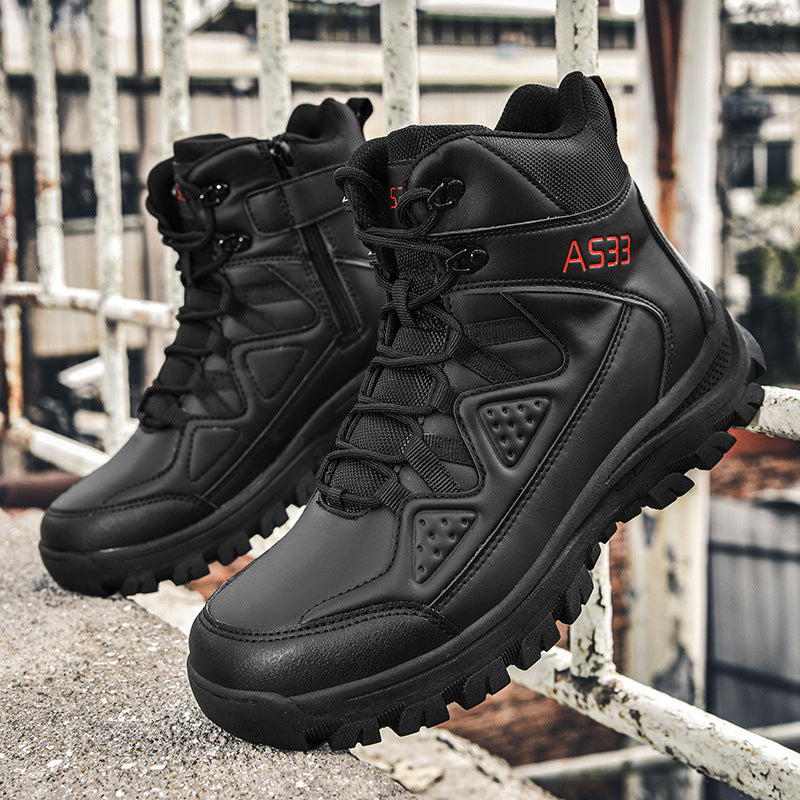 Wanderschuhe Herren Trekkingstiefel Wasserdicht Outdoor - BerlinGlamour
