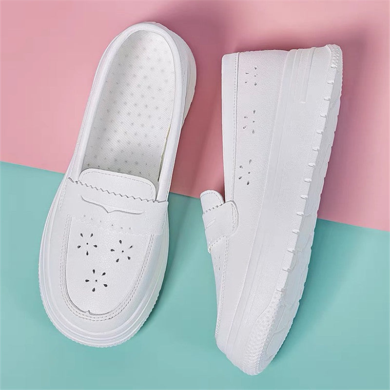 Damen Sneaker Slip-On atmungsaktiv Komfort Schuhe