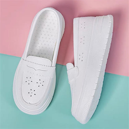 Damen Sneaker Slip-On atmungsaktiv Komfort Schuhe