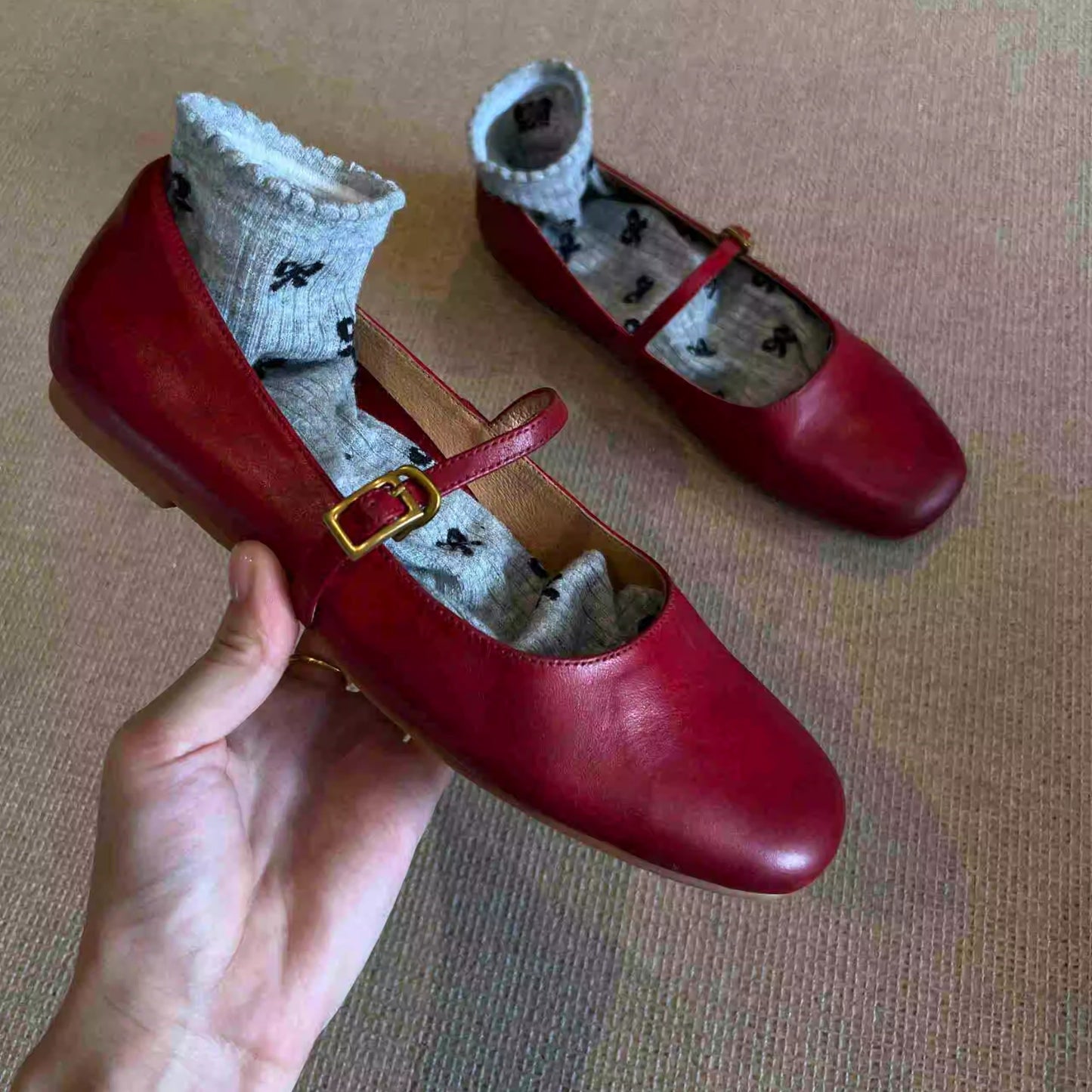 Damen Mary Janes Elegante Schuhe mit Komfortsohle