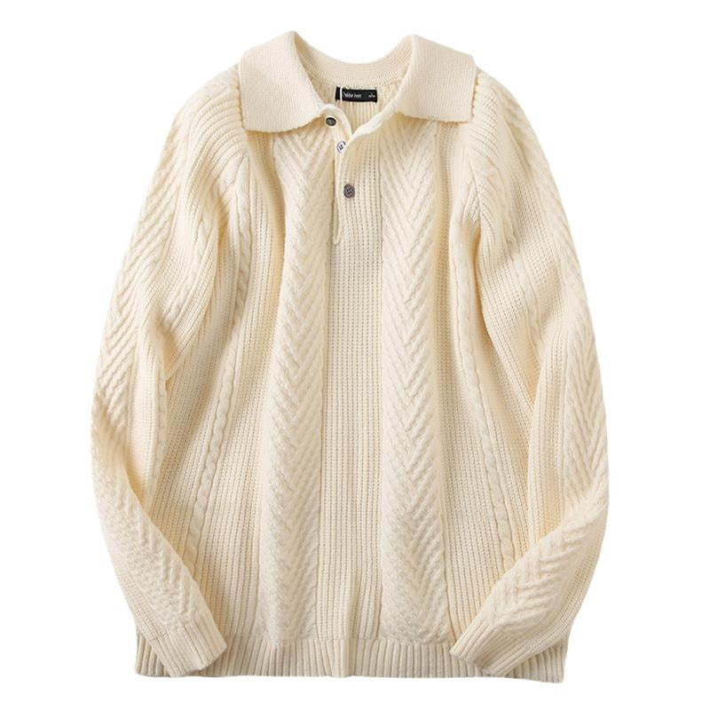 Herren Pullover Rautenmuster Klassisch Modern