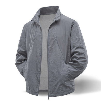 Herren Windjacke Reflektierend Leicht Wasserdicht