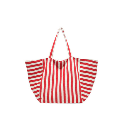 Damen Strandtasche Groß und Robust mit viel Stauraum