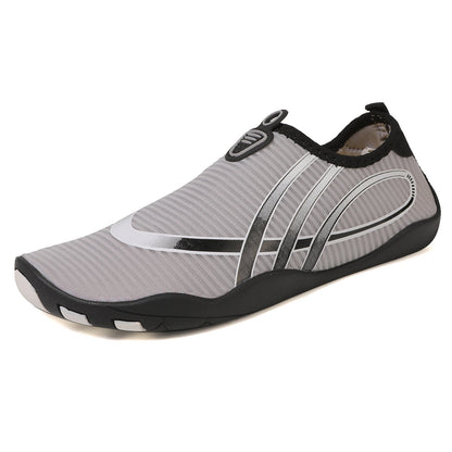 Damen Wasserschuhe Schnürschuhe Rutschfest Elastisch