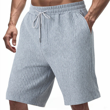 Herren Freizeithosen Elastisch Modern Mit Struktur