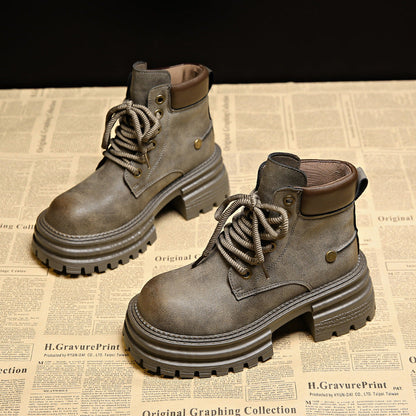 Damen Stiefeletten Outdoor Robust Modisch