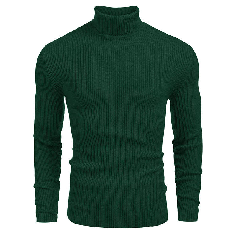 Herren Rollkragenpullover Strick Elegante Optik