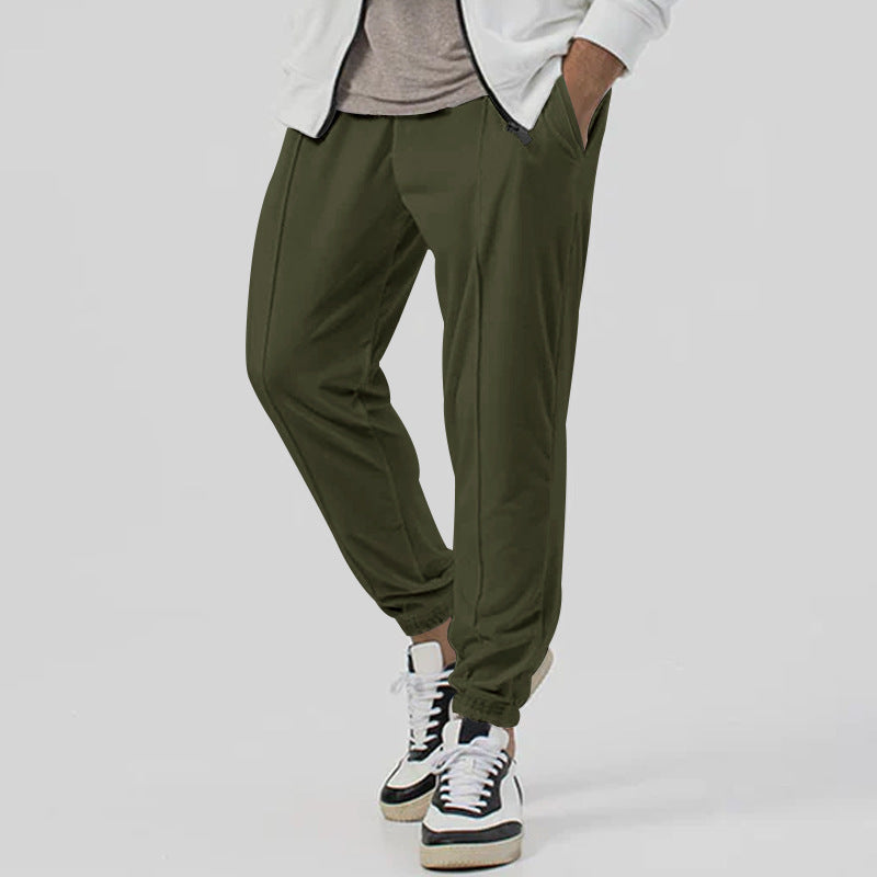Sportliche Jogginghose Herren Elastisch Bequem Mit Taschen
