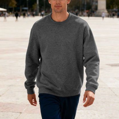 Bequemes Herren Sweatshirt Relaxed Fit Elastisch